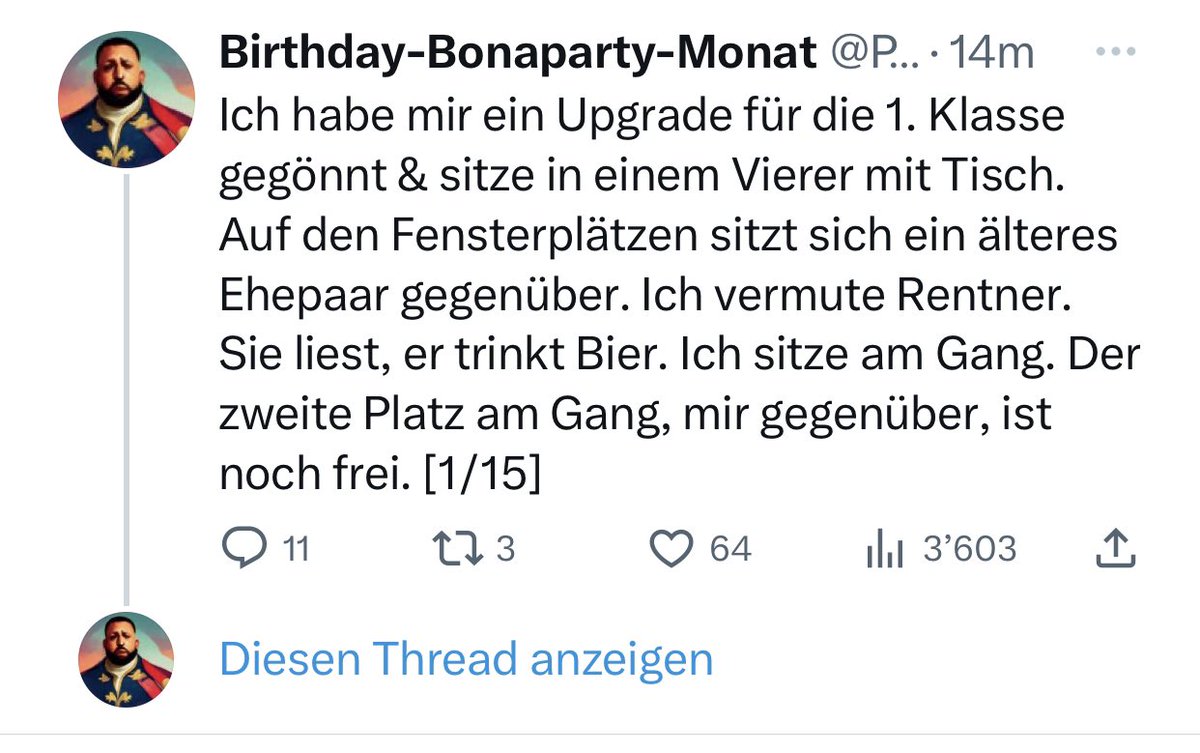 tweetyCat_Ursi's tweet image. Erstaunlich, dass die genau gleiche Sache zwei Leuten so passiert ist. 🤔
War sonst noch jemand dabei? Kennt jemand den #twitterhandle desRentners?

@Papa5chlumpf @plbkwsk 
#kopie/? #werwars/? #bahn