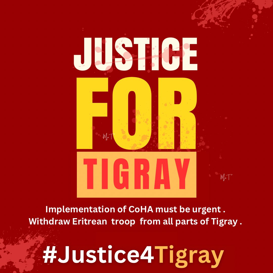 gual_resla's tweet photo. Putin is wanted by the ICC for war  crimes if so , #Isaias &amp; @AbiyAhmedAli  must wanted by @IntlCrimCourt for the same crimes . 
We all HUMAN‼️
We urge Equal access to Justice for All.  #Justice4Tigray @UNHumanRights @UN @EUCouncil @UN_HRC @EUCouncil @EUatUN @hrw @UNHCREthiopia R https://t.co/JR2cwHnfYD