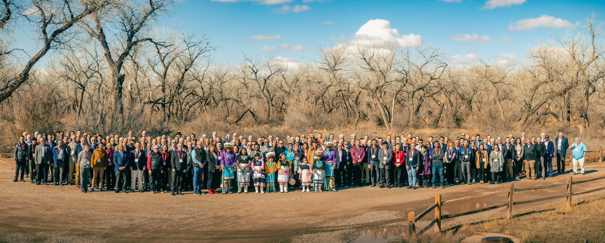 Wow! What a great turnout at #ECEDHA2023! It is so great to have our members together with these amazing views of the Sandia mountains. A special thank you to the Kallestewa Dance Group from Zuni Pueblo for performing their “Deer Dance” as part of our opening ceremonies.