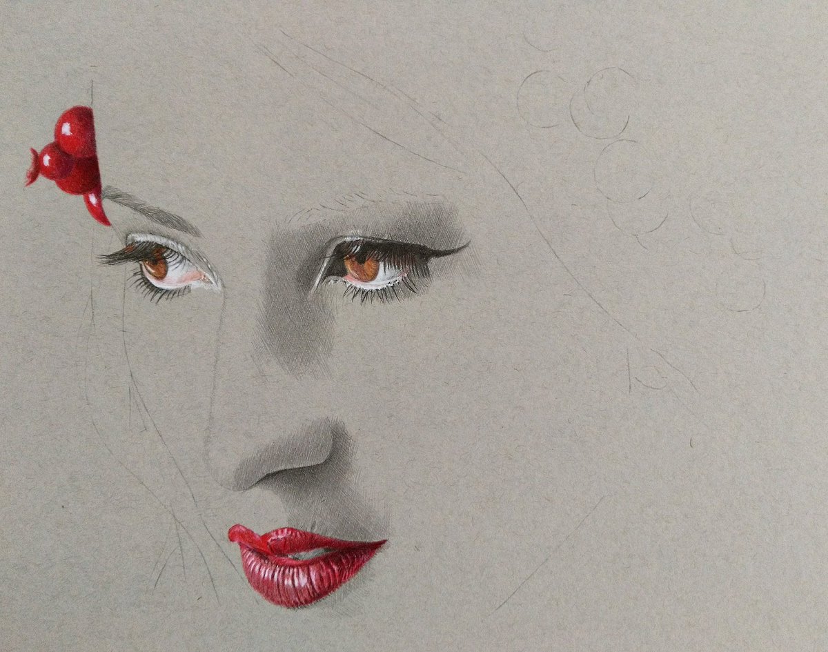 artwalterroos's tweet photo. Aus dem Jahre 2018,gerade in die Finger bekommen,mags immernoch;21,9 x 30,4cm "Red(17:46)"#graphite #zeichnung #tusche #art #ArtistOnTwitter #portraitdrawing #drawing #saatchiartist #patreoncreator #kunst #künstler #zeichner #woman #nonfinito #Frau #portraiture #nudedrawing #red https://t.co/6OtXxC41Pq