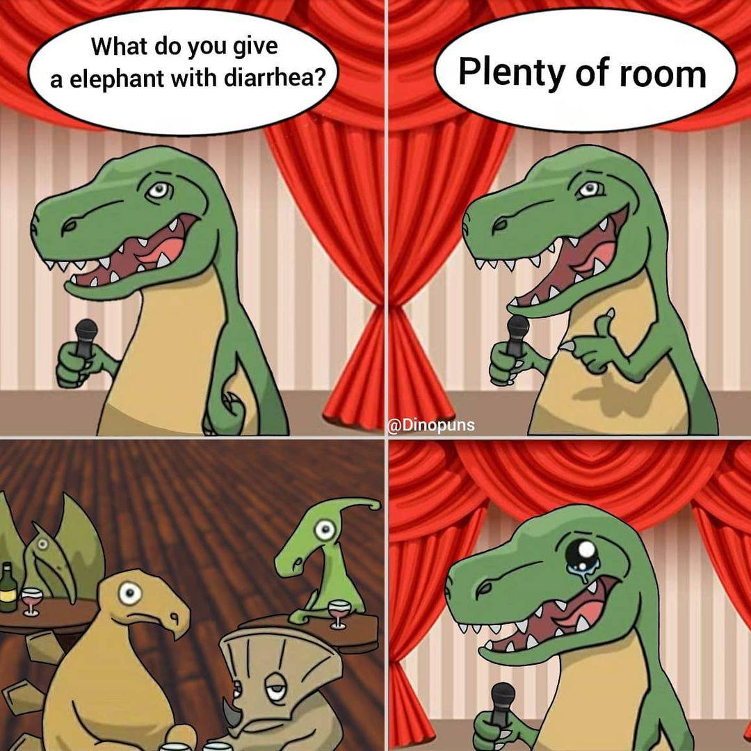 Dino Puns tweet media