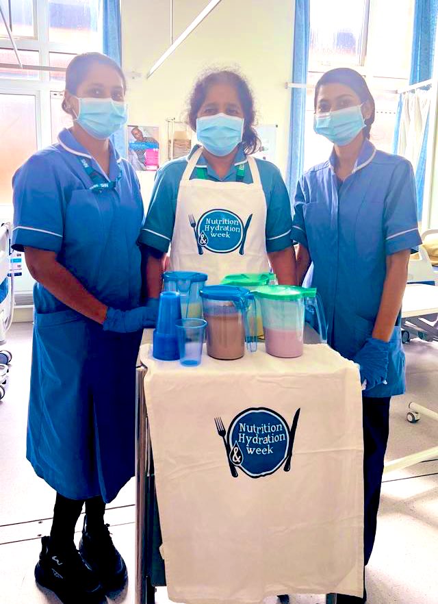 Day 7 of #nutritionandhydrationweek on Edward 2. The patients loved the selection of milkshakes at the weekend 🥛❤️🧋 @NHWeek 🌟 @franj1905 @emilysmithxo801 @john2898 @NUHSurgery @VismeEmmanuelle