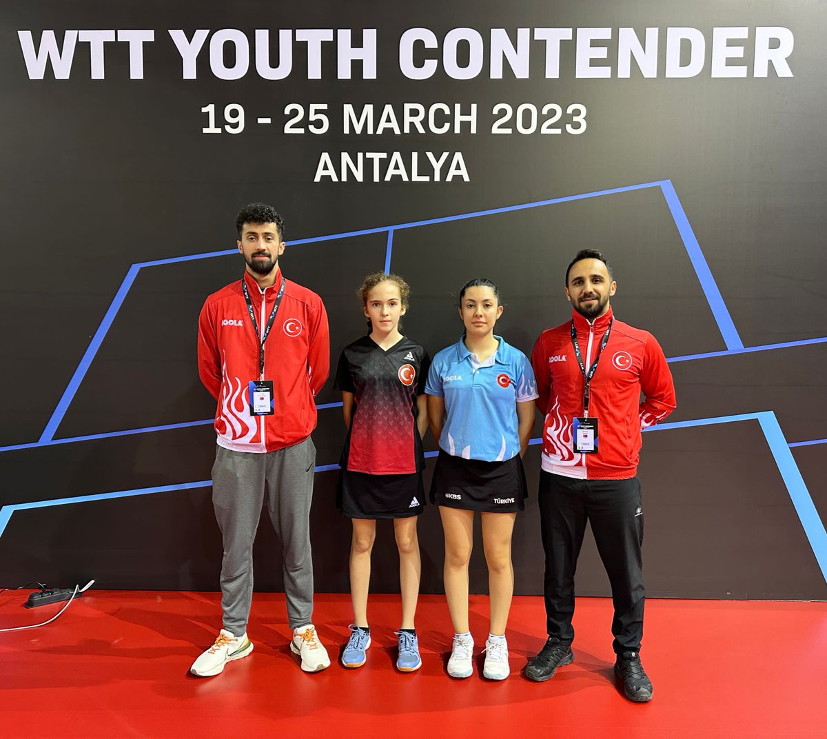 GSB_Adana's tweet photo. 19 Mart 2023 tarihinde Antalya İlinde başlayan Wtt Youth Contender - Wtt Feeder turnuvalarında İlimizi ve Ülkemizi temsil edecek Adana’lı Masa Tenisi Milli Sporcularımıza başarılar diliyoruz👏👏👏 https://t.co/naMsSsebI2