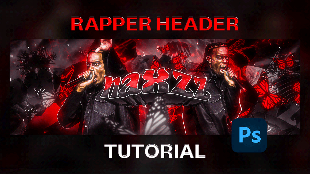 naxzzDZN's tweet photo. 🔴 Rapper Header Tutorial is now OUT on YouTube 🔴

Link: https://t.co/jjl4QkLv4A https://t.co/DWCBDpalz8