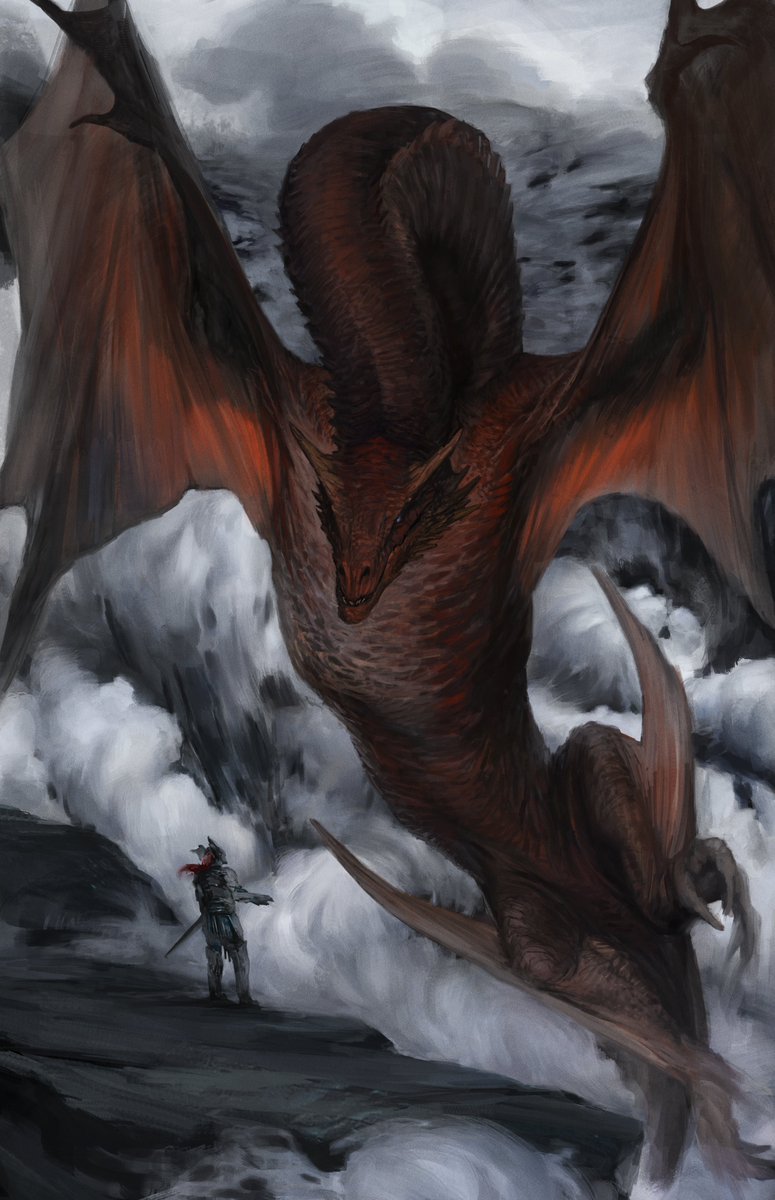 Imagine you walk up to a hilltop, shout dohaeris and fly back on a mount like this. Genetics.. 😫 #hotd