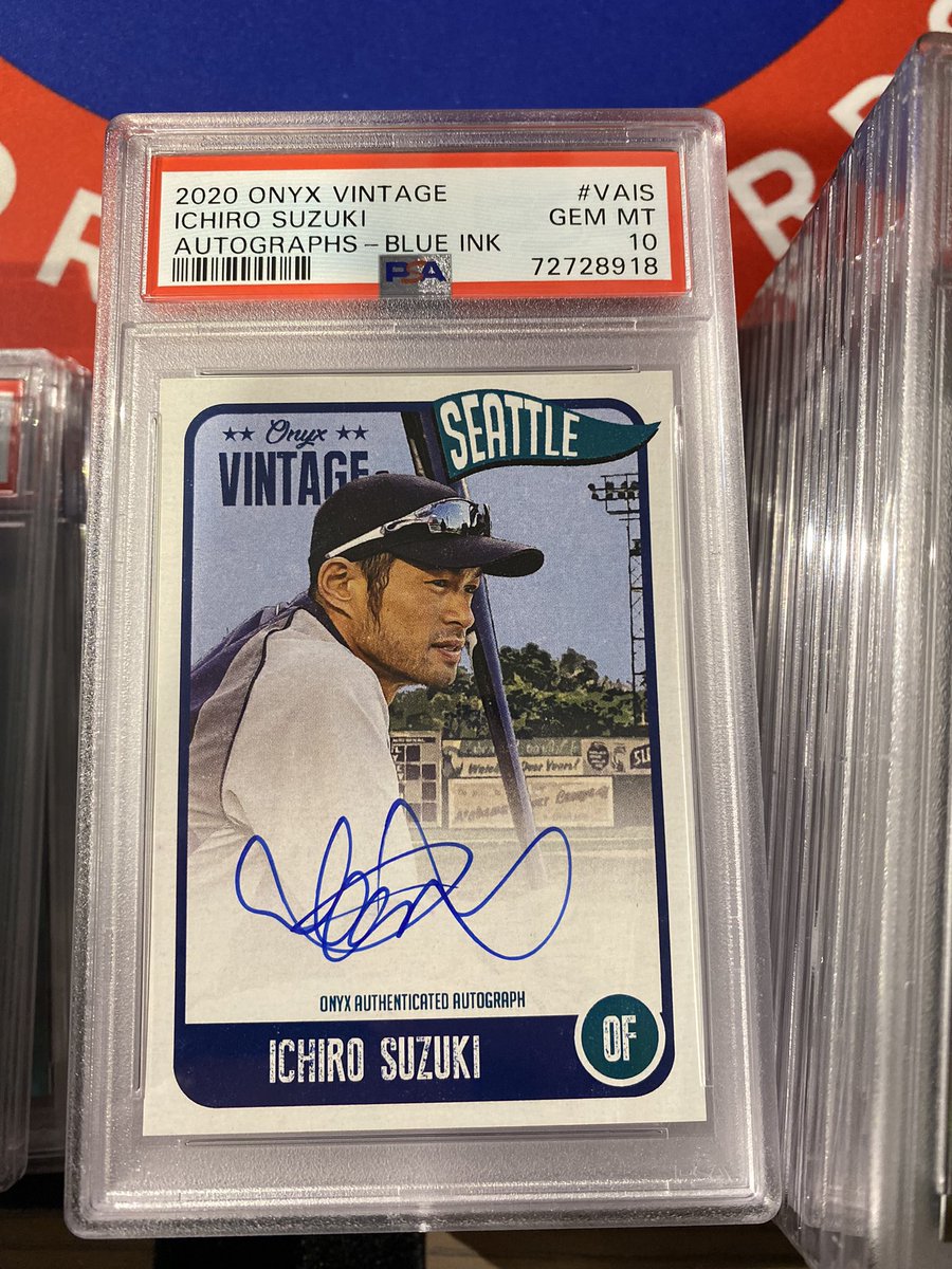 RFulch40's tweet photo. Oooweeeee!  Look at these @Onyx_Authentic cards that were just slabbed by @PSAcard courtesy of @dt_sportscards !!! https://t.co/GrGi2VxFdI