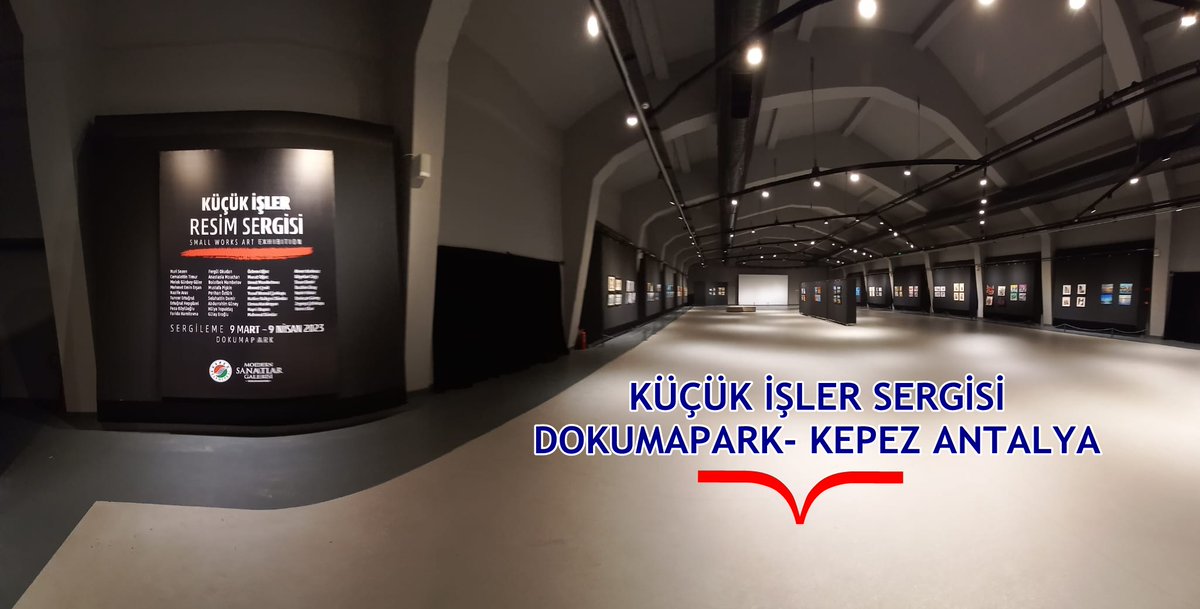 gusad_07's tweet image. Küçük İşler #smallworks #exhibition #ALYvFB #sergi #sanat #art #artists #ankara #antalya #kepez #hakantütüncü  #modernsanatlargalerisi