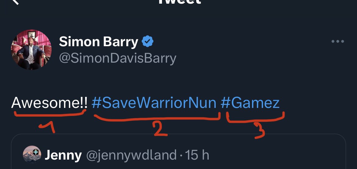 emhalobearer's tweet photo. season 3     C O N F I R M E D 

#SaveWarriorNun #WarriorNun https://t.co/5paYQoeSiA