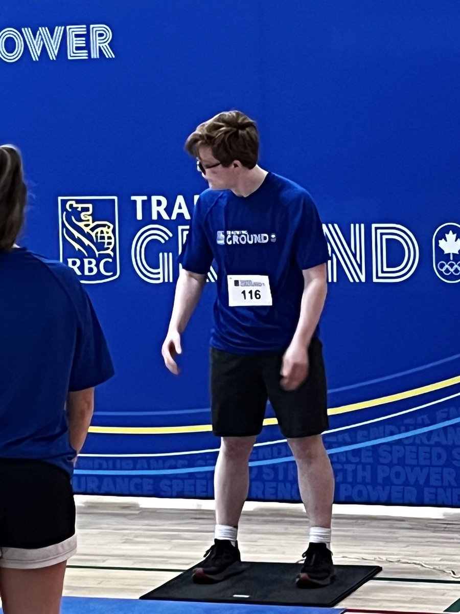 valulife's tweet photo. Liam at the RBC Traing Ground at York University #RBCtrainingground https://t.co/plKxqeGWZc