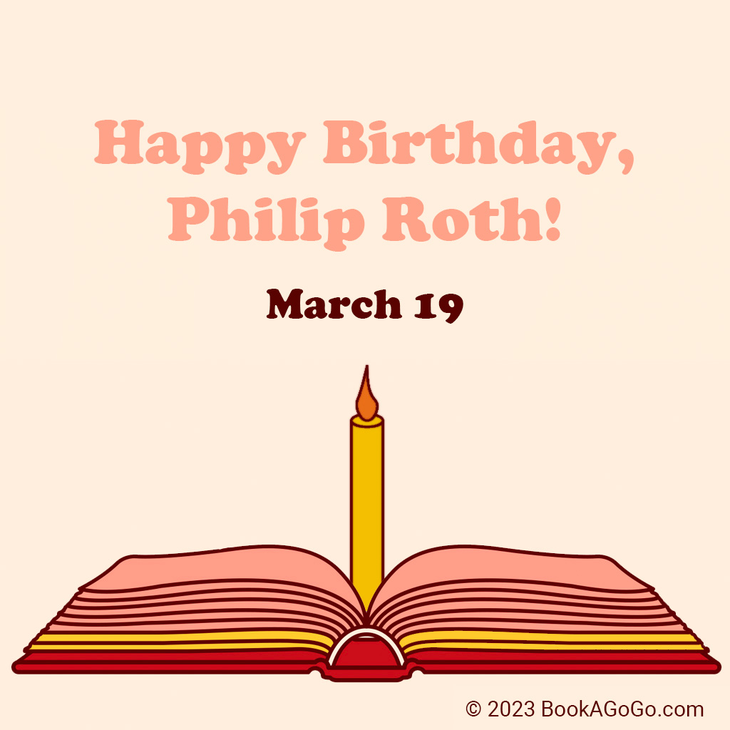 Happy birthday, Philip Roth!  