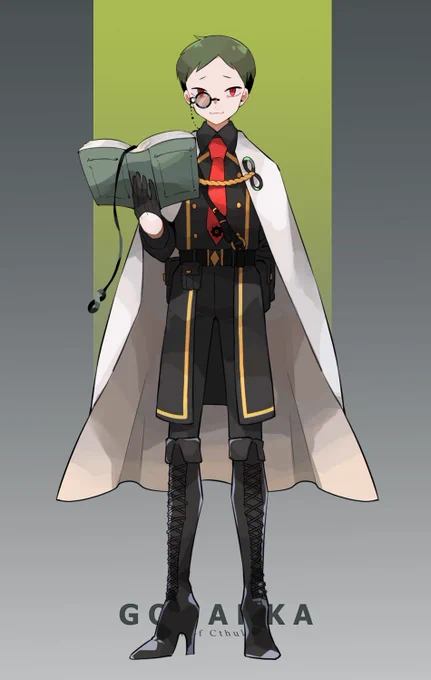 ゴダルカ立ち絵できちゃ～～～～!!HO魔術師のおじさん 