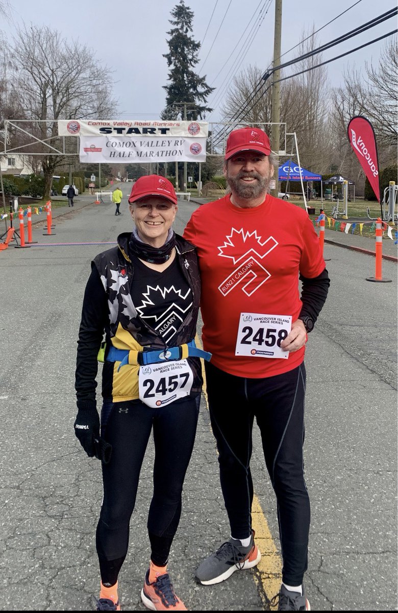 21Calgary's tweet photo. It’s a RUNderful Life @cvroadrunners 

#run21 #runyyc #comeforarun #sundayvibes #cvroadrunners #vancouverisland #halfmarathon #march #stpatricksdayweekend #raceday https://t.co/9jDoRqML23