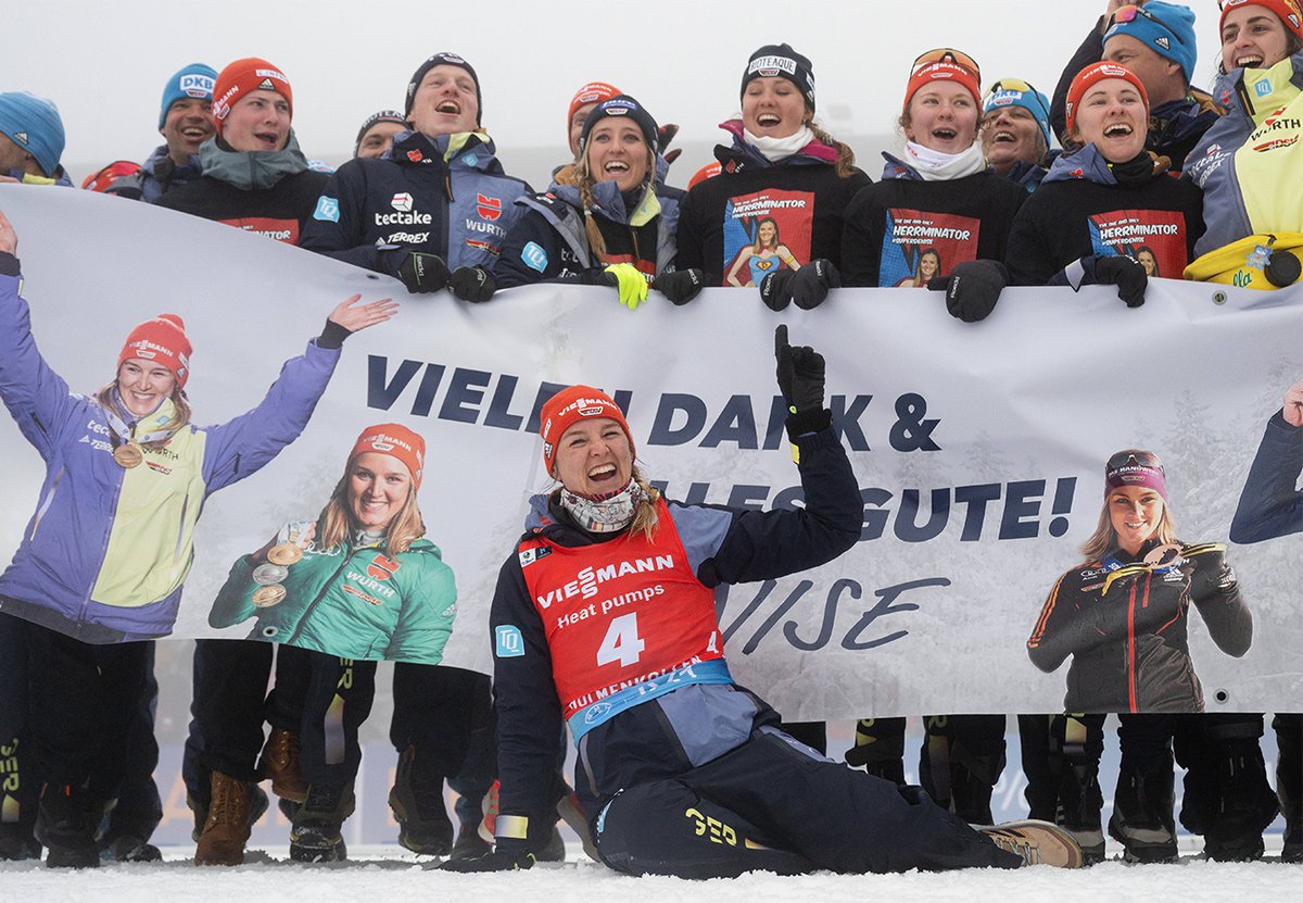 Das letzte Rennen einer großartigen Karriere!

Herzlichen Glückwunsch, Denise Herrmann-Wick, zu deiner herausragenden Laufbahn im Langlauf und im Biathlon. 👏

Wir wünschen dir nur das Beste und würden uns freuen, dich mal als Gast bei der Biathlon WTC auf Schalke zu begrüßen.