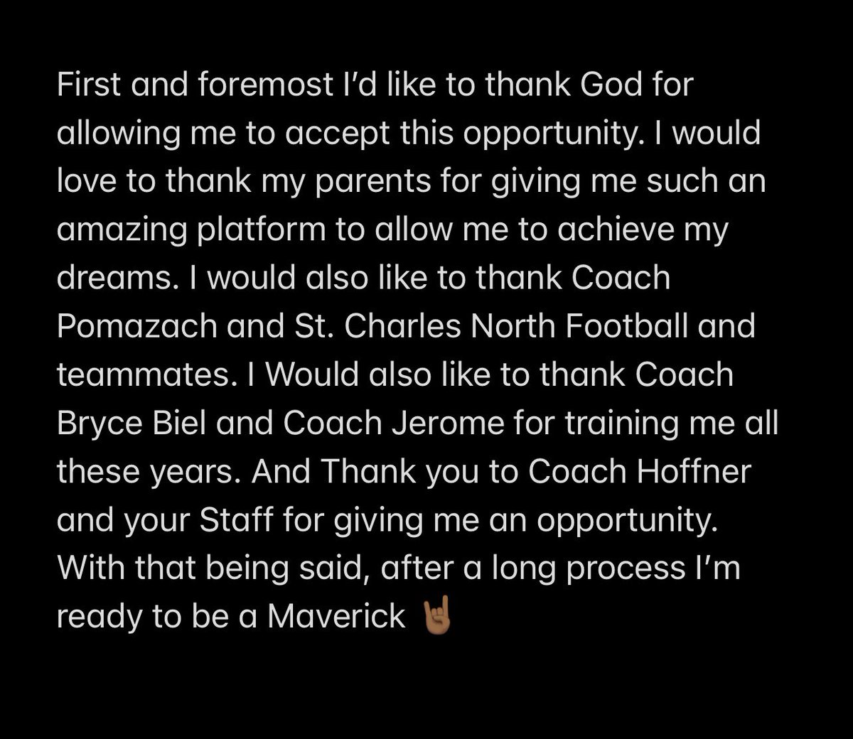 Ready for it all. Committed 🤘🏽🟣⚫️ @hoffner_todd @Todd_Taylor28 @CoachJackson32 @CoachHevel50 @CoachHenning75 @robertpomazak @SCNFBOFFICIAL @BielBryce @jxmas98