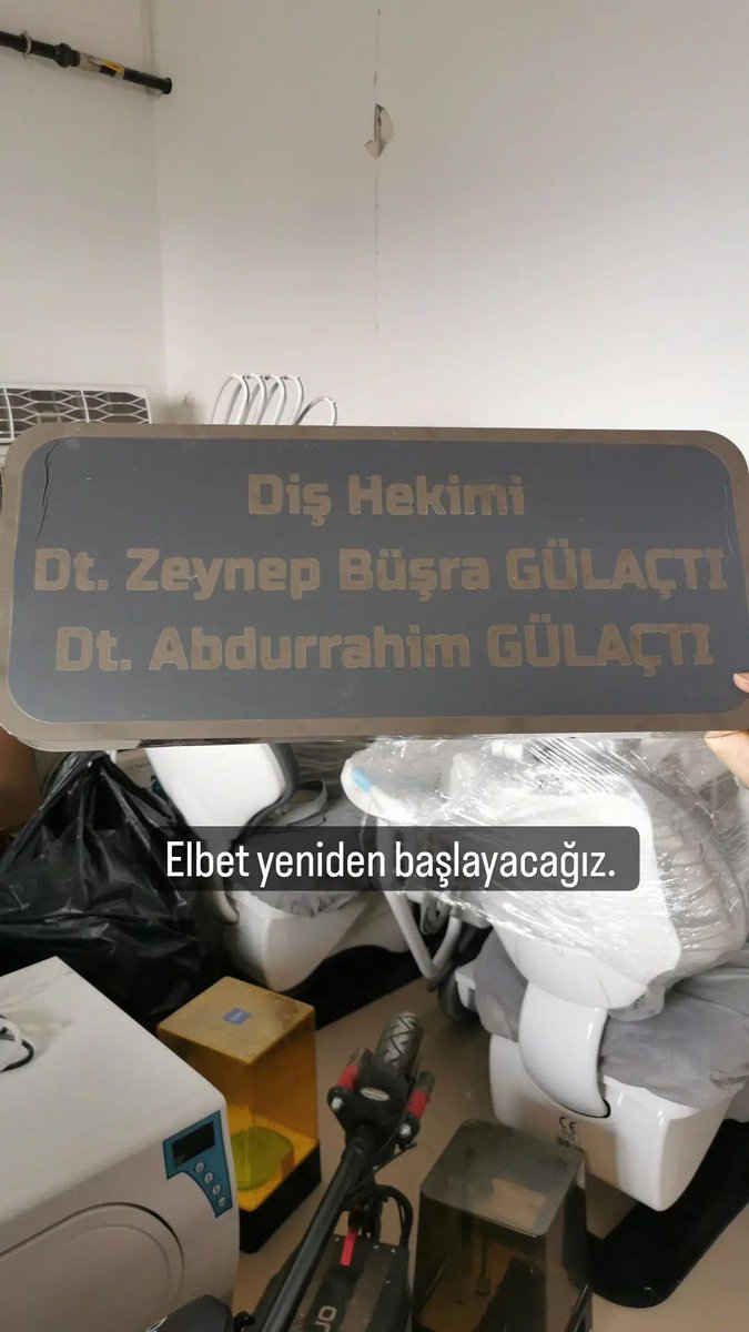 agulacti17's tweet photo. Depremin bize bıraktıkları.Elbet yeniden başlayacağız ama tek başımıza değil.

#depremzededişhekimleri https://t.co/fvub50Rtg3