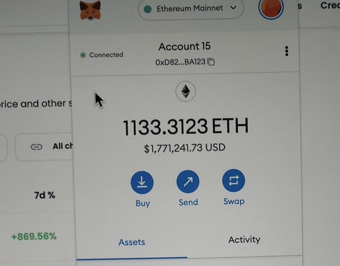 825$ (0.28 ETH) among the first 500 Retweets.

Retweet;
Follow me!
Let's go!🚀

Drop your $ETH wallet address👇