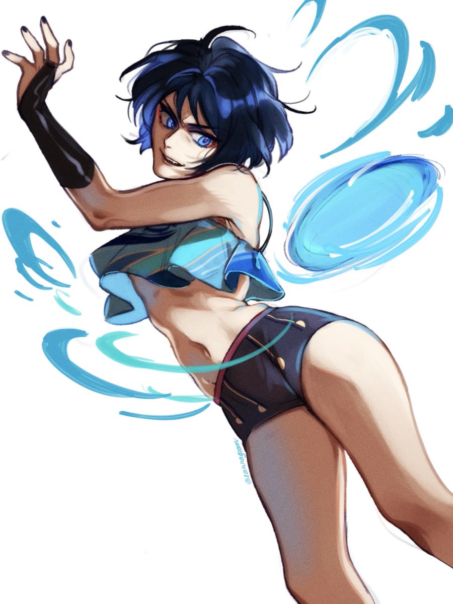 lethal beach ball #scaramouche #GenshinImpact