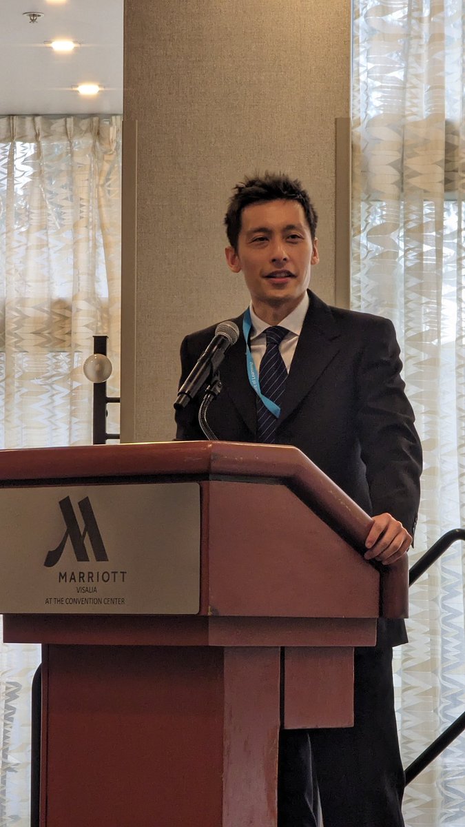 CAJLTer's tweet photo. CONGRATULATIONS TO Cameron Chen for 2023 Outstanding Teacher of the Year Award! ๐๐๐ He also has great taste in ties. ๐ #CAJLT https://t.co/SoGVI3yPyf