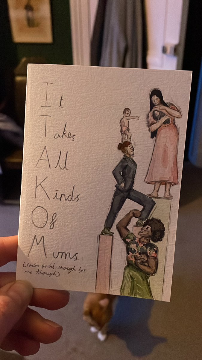 Absolutely thrilled with the card my daughter made me for Mother’s Day! <a href="/ITAKOM_CONF/">ITAKOM</a> #ITAKOM
