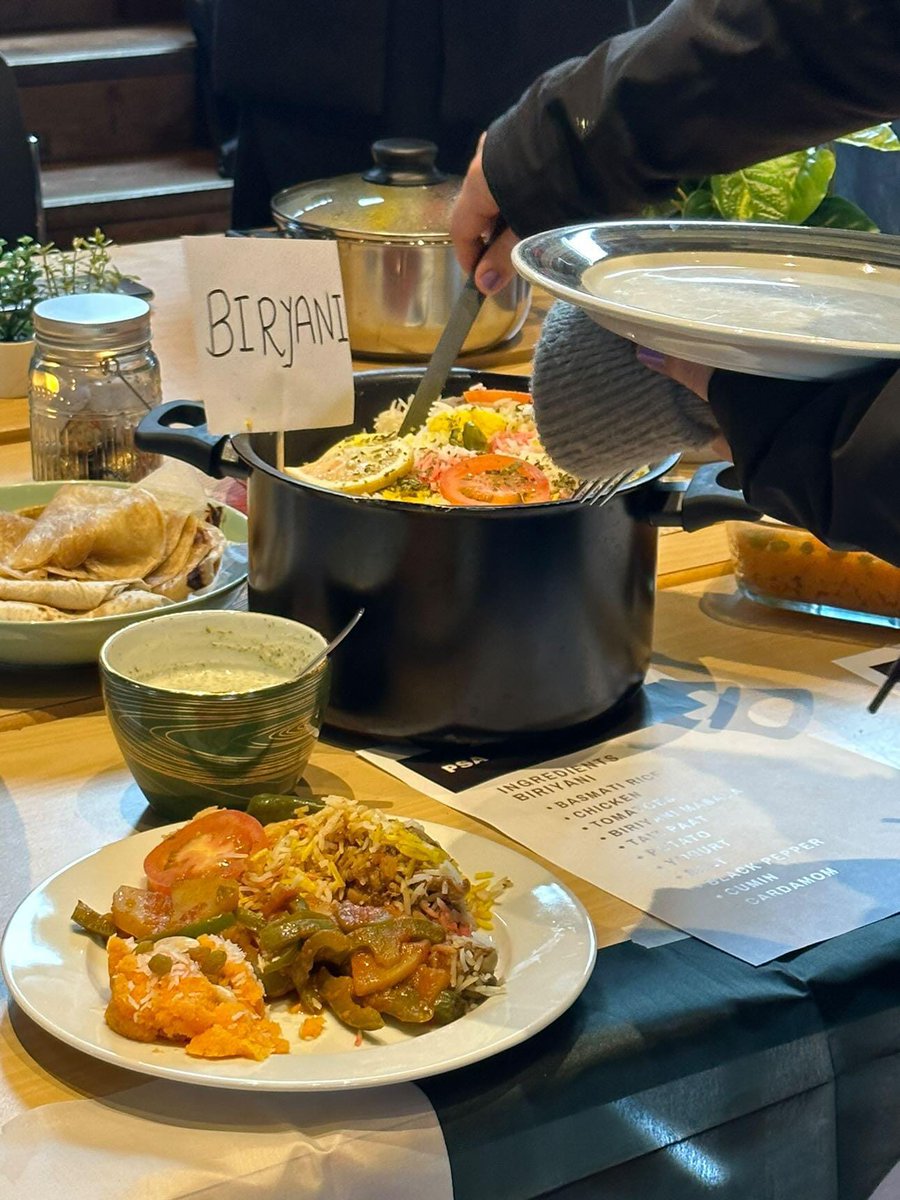 PakinNorway's tweet photo. PAK Emb @PakinNorway appreciates winning of the title of “most enthusiastic team” by 🇵🇰 students at Norwegian University of Life Sciences @UniNMBU during an international food festival held on 19 March 2023. The irresistible Biryani was a sure showstopper! https://t.co/5zDDaQZBlu