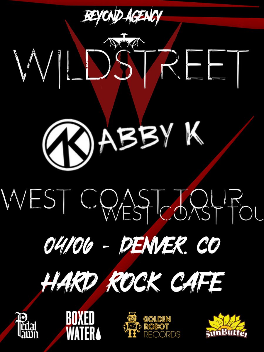 Wildstreet Official (@wildstreet) on Twitter photo #livemusic Thursday 4/6 <a href="/Wildstreet/">Wildstreet Official</a> / <a href="/EricJayk/">Eric Jayk</a> & Abby K rock <a href="/HardRockCafe/">Hard Rock Cafe</a> Denver 8pm All Ages, Free show! #livemusic Thursday 4/6 <a href="/Wildstreet/">Wildstreet Official</a> / <a href="/EricJayk/">Eric Jayk</a> & Abby K rock <a href="/HardRockCafe/">Hard Rock Cafe</a> Denver 8pm All Ages, Free show!
