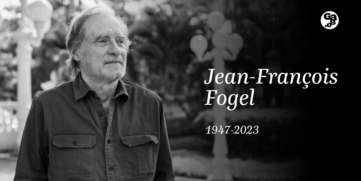 La Fundación Gabo lamenta profundamente el fallecimiento del periodista Jean-François Fogel,  maestro de la institución desde 2002 y miembro destacado de su Junta y Consejo Rector. 

A su familia y allegados, todo nuestro afecto y solidaridad.

Comunicado: bit.ly/3JQAMkI