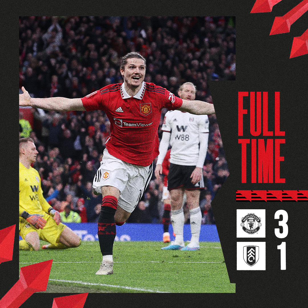 ManUtd's tweet photo. WHAT A TURNAROUND 😍

#MUFC || #FACup