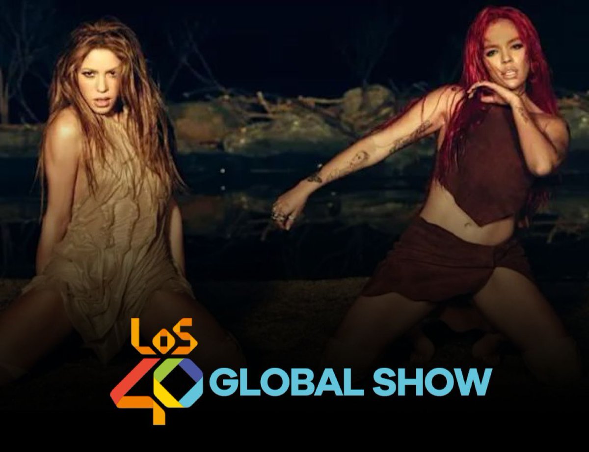 Seguimos con más éxitos en #40GlobalShow391 con @ozuna @ferxxo4 y @karolg junto a @shakira ¡Domingo del mejor sonido con @TonyAguilarOfi!