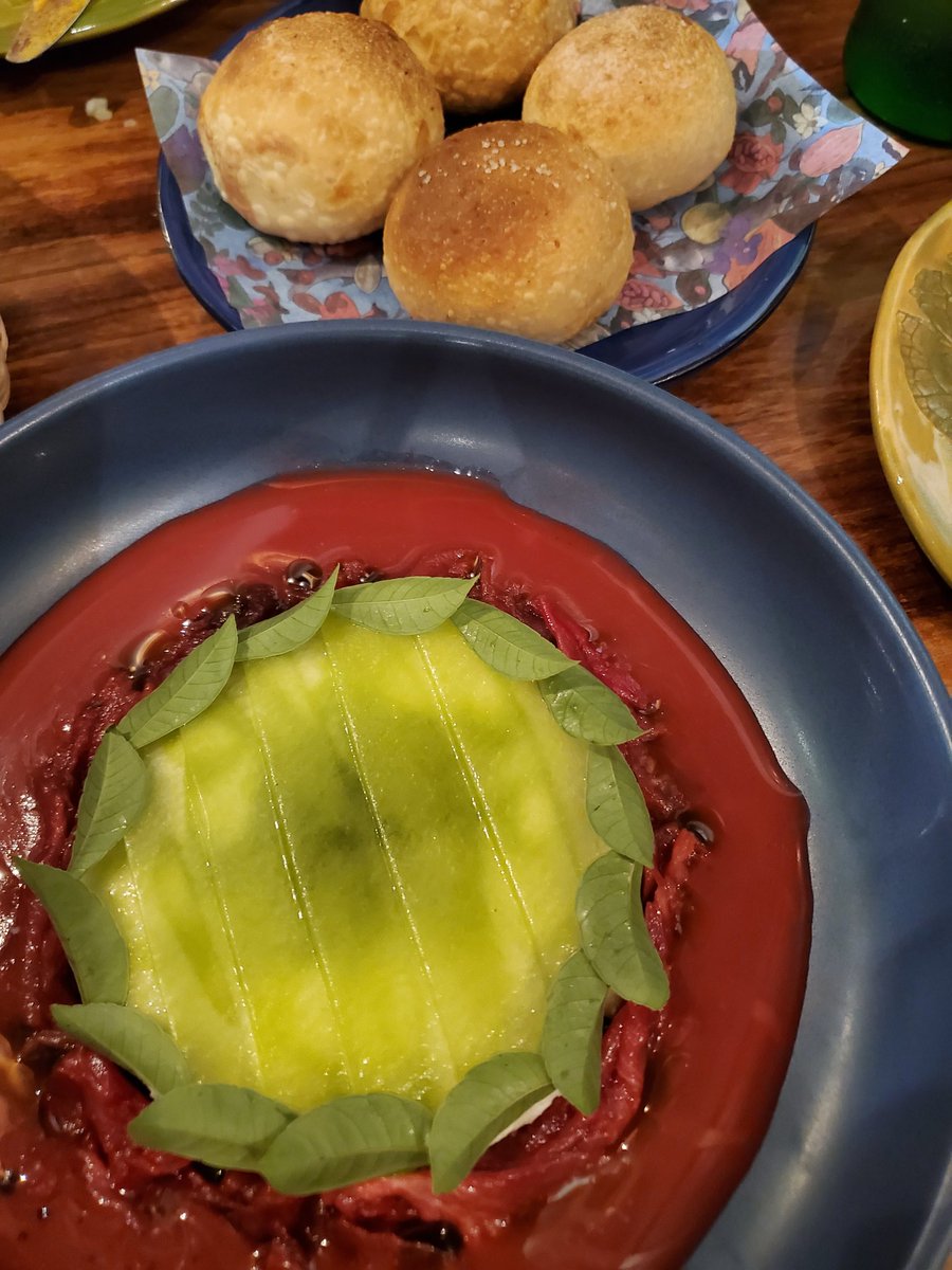 KennethBracho's tweet photo. De todos los restaurantes que hemos visitado en Cartagena 🇨🇴 Celele ha sido el más bonito, rico y único en sabores y menú 🍽💛💙❤️ https://t.co/Qf8VX9DB1b