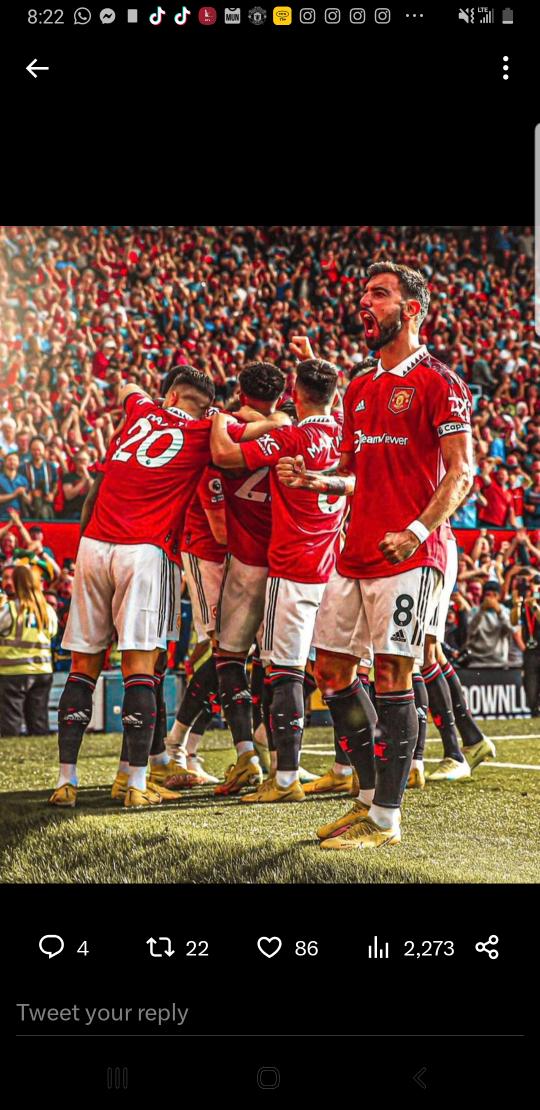MichaelAter5's tweet photo. No Manchester United should have less than 3k followers because we have got over 150 million fans across the world. Drop ❤❤❤ and retweet this post in order to make a complete chain. Don't hesitate to follow me too and I will follow back immediately https://t.co/hhP50gZZfz