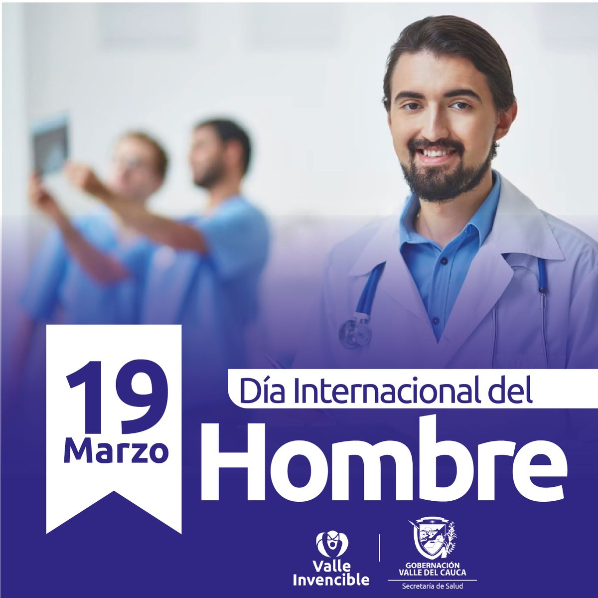 Un saludo cariñoso para todos los hombres de nuestro #ValleInvencible💙💜🧡En la conmemoración del #DíaDelHombre reconocemos sus talentos y valores. Ustedes contribuyen a que, con su postura, consolidemos una sociedad más equitativa e incluyente.
¡Feliz día para todos!👦🏻👶🏻👨🏽‍🦱👱🏼‍♂️👴🏽