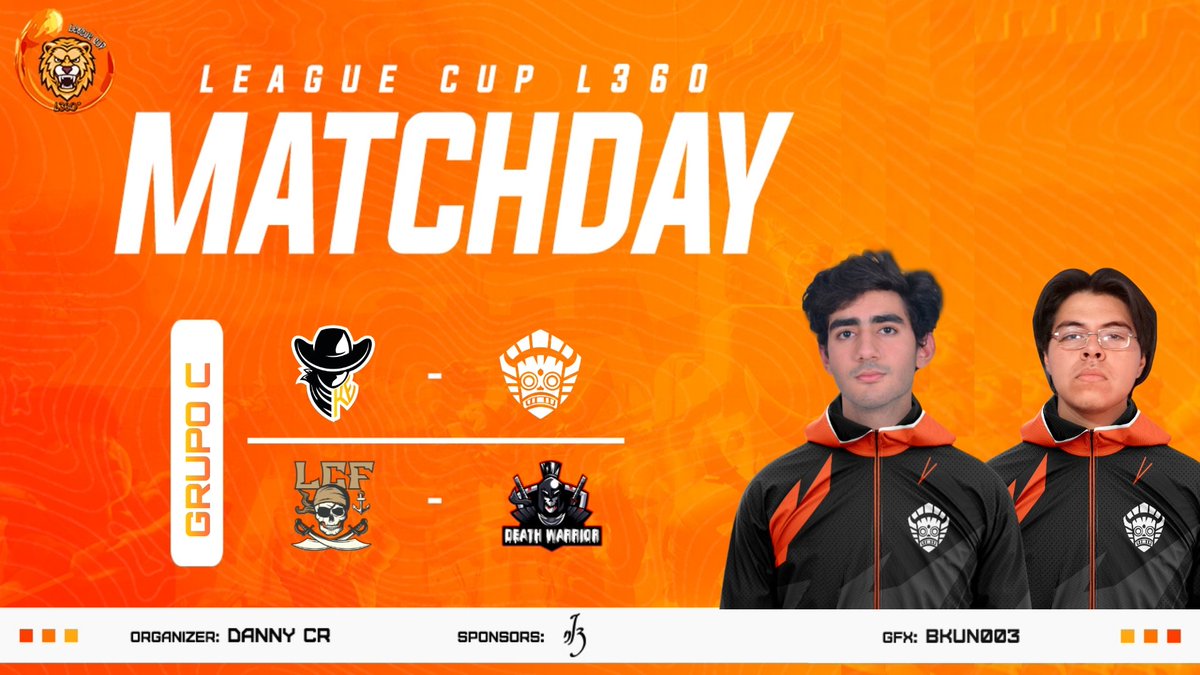 LEAGUE CUP L360° (@cupl360) on Twitter photo #ClashRoyale | MACH DAY 👑 | JORNADA 2 📂 GRUPO C 🌎
🇲🇽 <a href="/KaosEsportsGG/">Kaos ESports</a> 🆚️ <a href="/StrangersGG/">Strangers | 🇲🇽</a> 🇲🇽
7:00 PM MX 🇲🇽
🇵🇦 <a href="/LcfGaming_CR/">LCF GAMING</a> 🆚️ <a href="/DeathWarriorCR/">©®Death Warrior</a> 🇵🇪
8:00 PM MX 🇲🇽
#Go_L360 #Gaming #GamingEsports #ClashRoyale | MACH DAY 👑 | JORNADA 2 📂 GRUPO C 🌎
🇲🇽 <a href="/KaosEsportsGG/">Kaos ESports</a> 🆚️ <a href="/StrangersGG/">Strangers | 🇲🇽</a> 🇲🇽
7:00 PM MX 🇲🇽
🇵🇦 <a href="/LcfGaming_CR/">LCF GAMING</a> 🆚️ <a href="/DeathWarriorCR/">©®Death Warrior</a> 🇵🇪
8:00 PM MX 🇲🇽
#Go_L360 #Gaming #GamingEsports