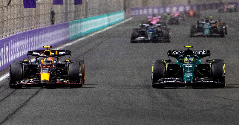 esport3's tweet photo. #F1 🏁 #SaudiArabianGP 🇸🇦

💥 Victòria imperial per a Checo Pérez i nou podi d'Alonso