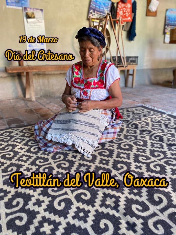 TeotitlanDValle's tweet photo. 👉 19 de Marzo - Día del Artesano.
☝️ "El artesano es una persona que interpreta la realidad a través de las cosas que crea."
📍 Teotitlán del Valle, Oaxaca.
#Artesanías #teotitlan #teotitlandelvalle #oaxaca #rugs #handcraft #tapete #artesaniasdelana #tapetes #tapetesdelana https://t.co/2rjxzUD6Y2