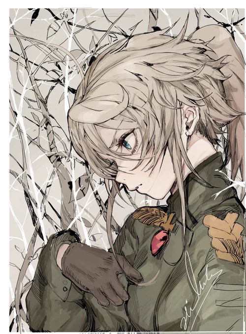 ラスト、過去に書いた幼女戦記のファンアートまとめ。おやすみ 