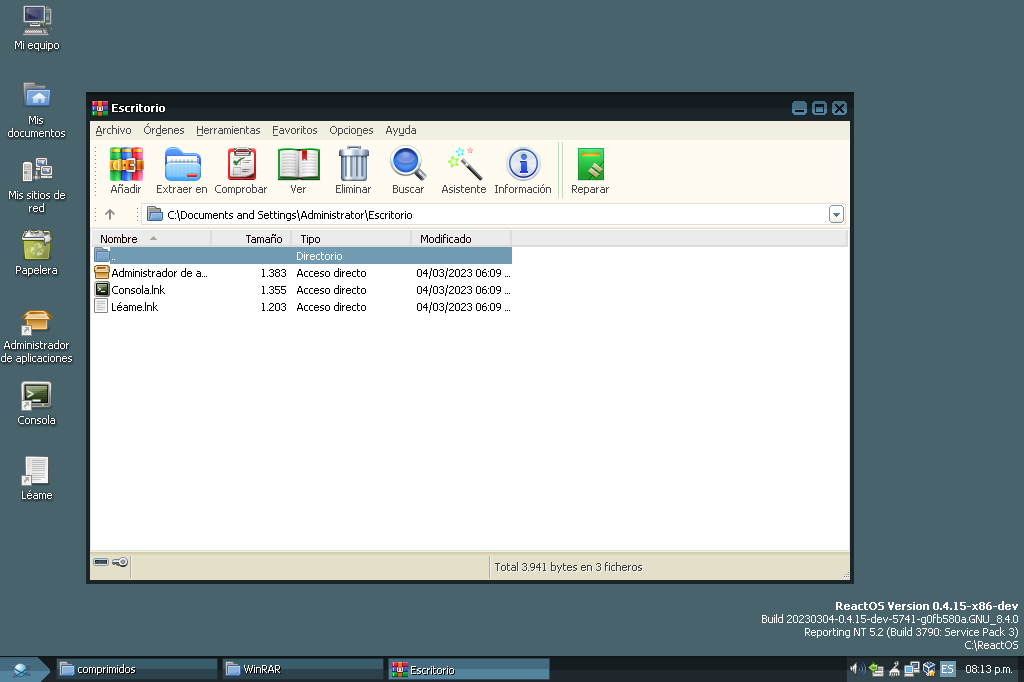 ReactOS on Twitter: "WinRAR 5.60 runs on #ReactOS! Test ...