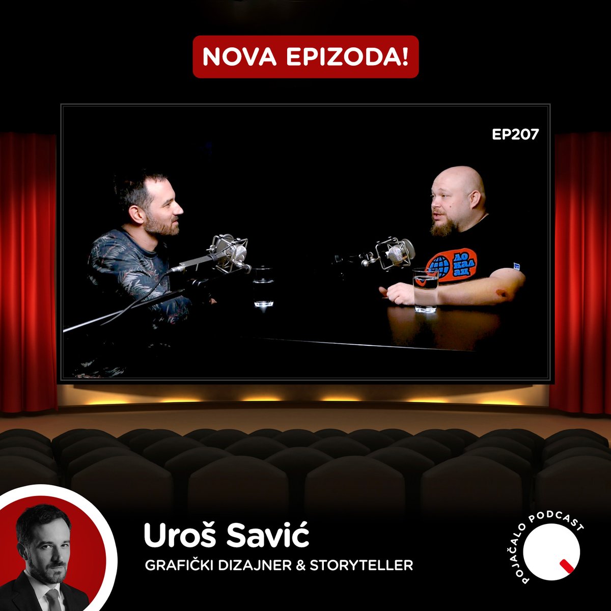 U 207. epizodi Pojačalo podkasta, gost Ivana Minića je Uroš Savić (<a href="/u_savic/">Uros Savic</a>), grafički i UX dizajner. Uroš trenutno radi u Švajcarskoj za firmu Swisscom, telekomunikacionog giganta. 

youtube.com/watch?v=v3Qj9l…
