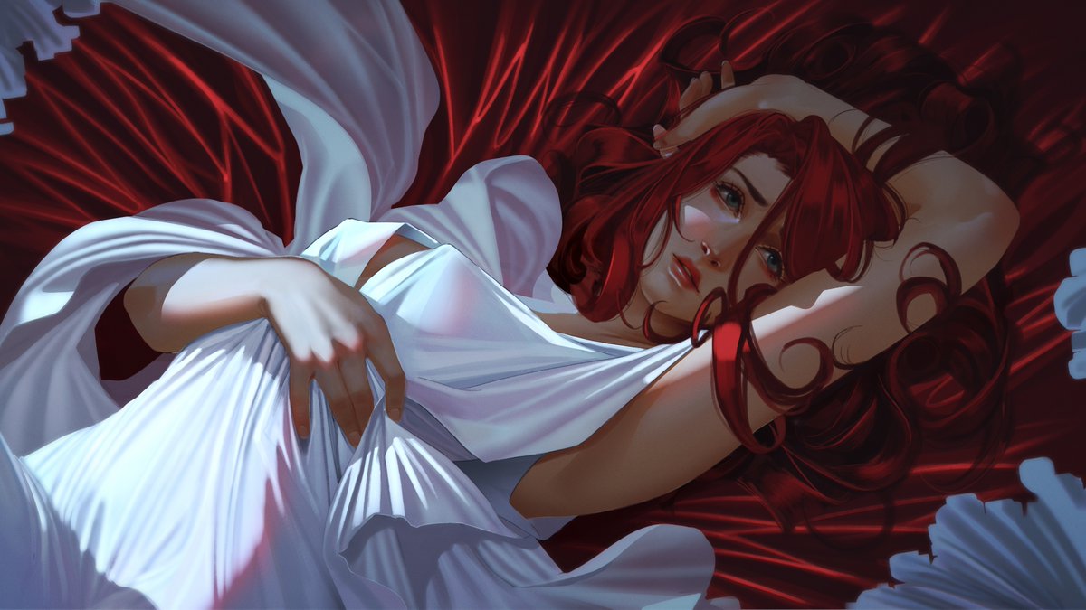 New art for <a href="/ebihimes/">✨🦐 ebi 🦐✨</a>' gothic novel. 

#visualnovel #indiegame #indiedev #anime #vampires #yuri #gxg