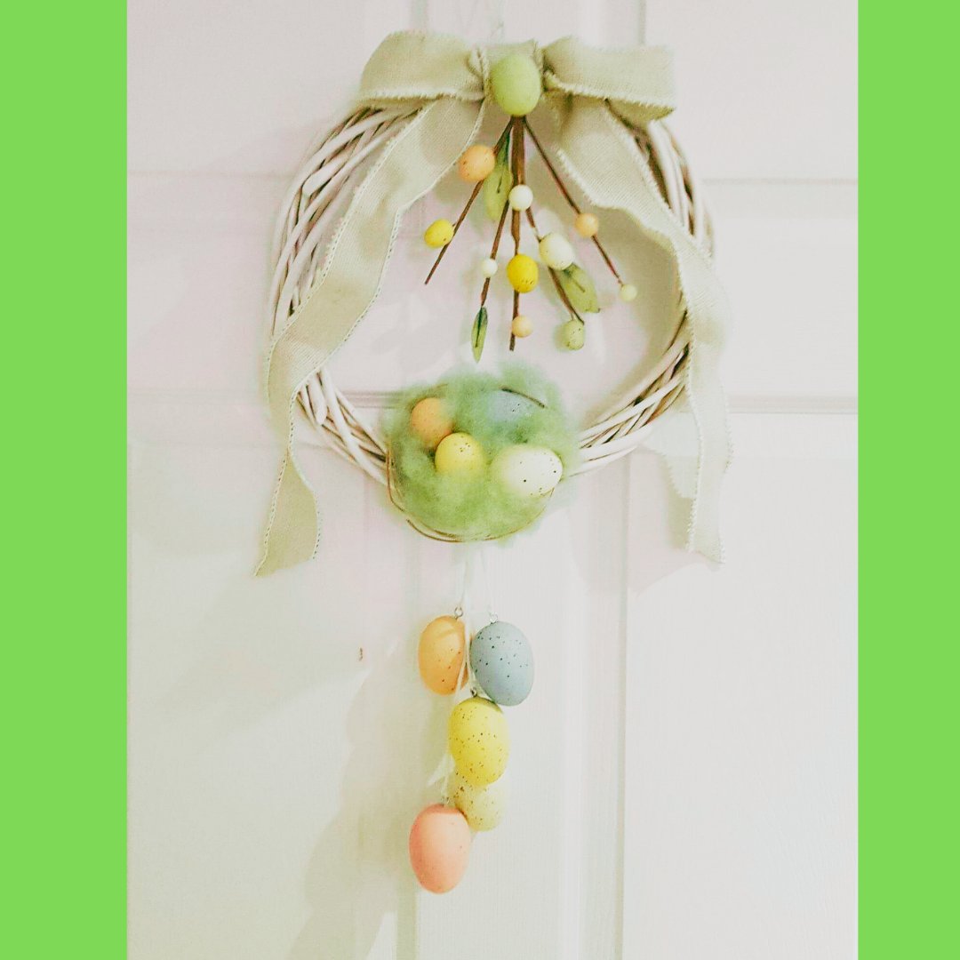 humankindgifts's tweet photo. We have some beautiful, new handcrafted Easter wreaths available at Humankind: Gifts That Matter. Each wreath is unique &amp; has been lovingly designed by Margaret P, in support of De Mazenod Door Outreach. #buyagift #feedacommunity #humankind #giftsthatmatter #DeMazenodDoor #HamOnt https://t.co/chbfTduZKK