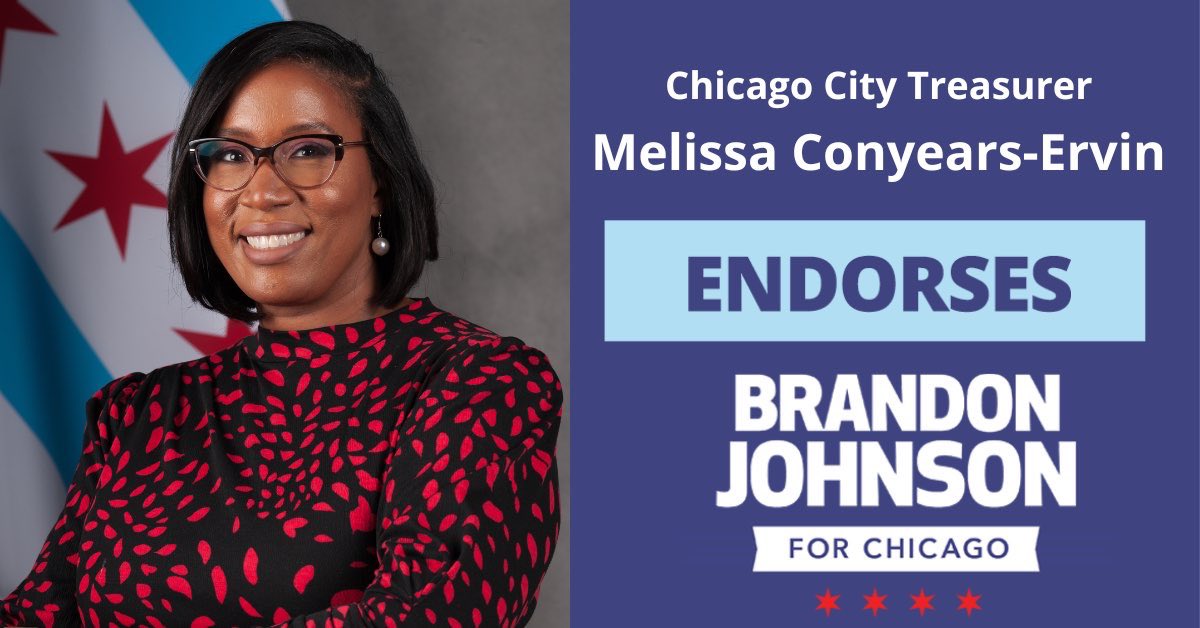 Brandon4Chicago's tweet photo. So grateful to have the support of @ChiTreasurer and her office’s focus on financial education and resources for working people to build a more secure economic future for their families. I’m looking forward to a long and fruitful partnership for the good of our great city. https://t.co/lQIL0ZCFBq