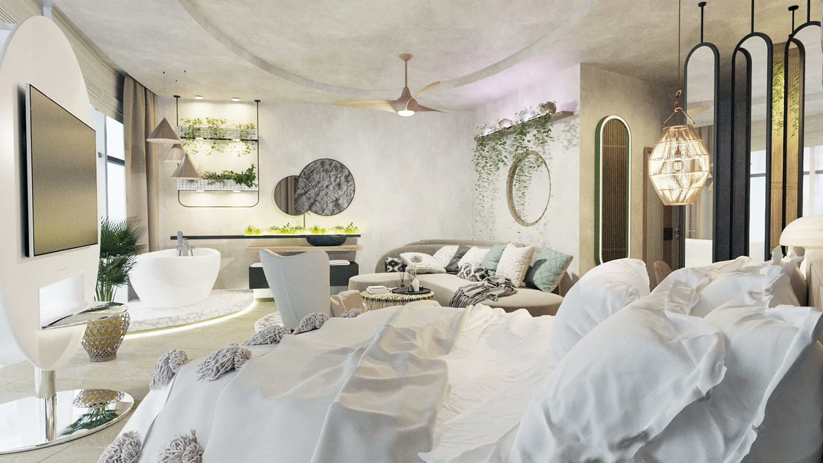 dao_realestate's tweet photo. 🔑 Superior Room with a queen-size bed and a pull-out sofa to comfortably accommodate up to 4 people.
📐Size - 58.8 sq.m
💲Full price - $136.950
🪙 Opportunity to invest - from 1% (purchase 1 NFT) = 1.370$
💹 Expected annual profit - 12-14%
#realestate #realestatedao #dao https://t.co/QF1n20IOqW