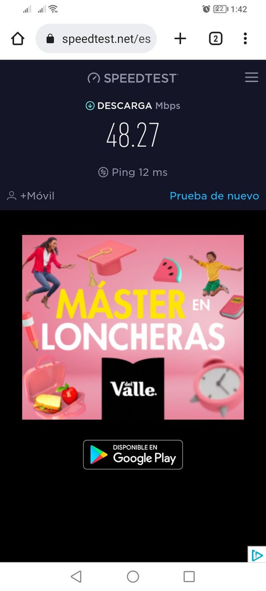 fleonbarria1's tweet photo. Creo que esto es lucha infinita y sin resultado con @MasMovilPanama desde que migre con la promesa de 150 megas de subida y bajada no he dejado de tener problemas con la señal @AsepPanama quien verifica que se cumplan los contratos @AcodecoPma https://t.co/Z2EHQFlMmb