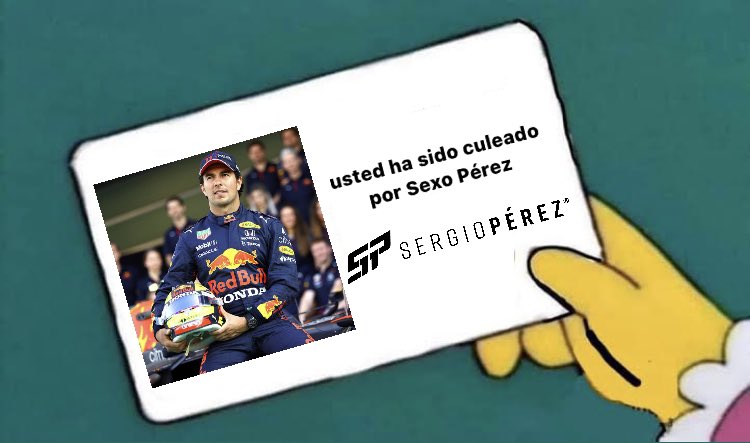 ChecoPerezDios's tweet photo. Desde el corazón de la nación más verga del mundo le mandamos un saludo a señor Jos Verstappen. https://t.co/orFFESECt5