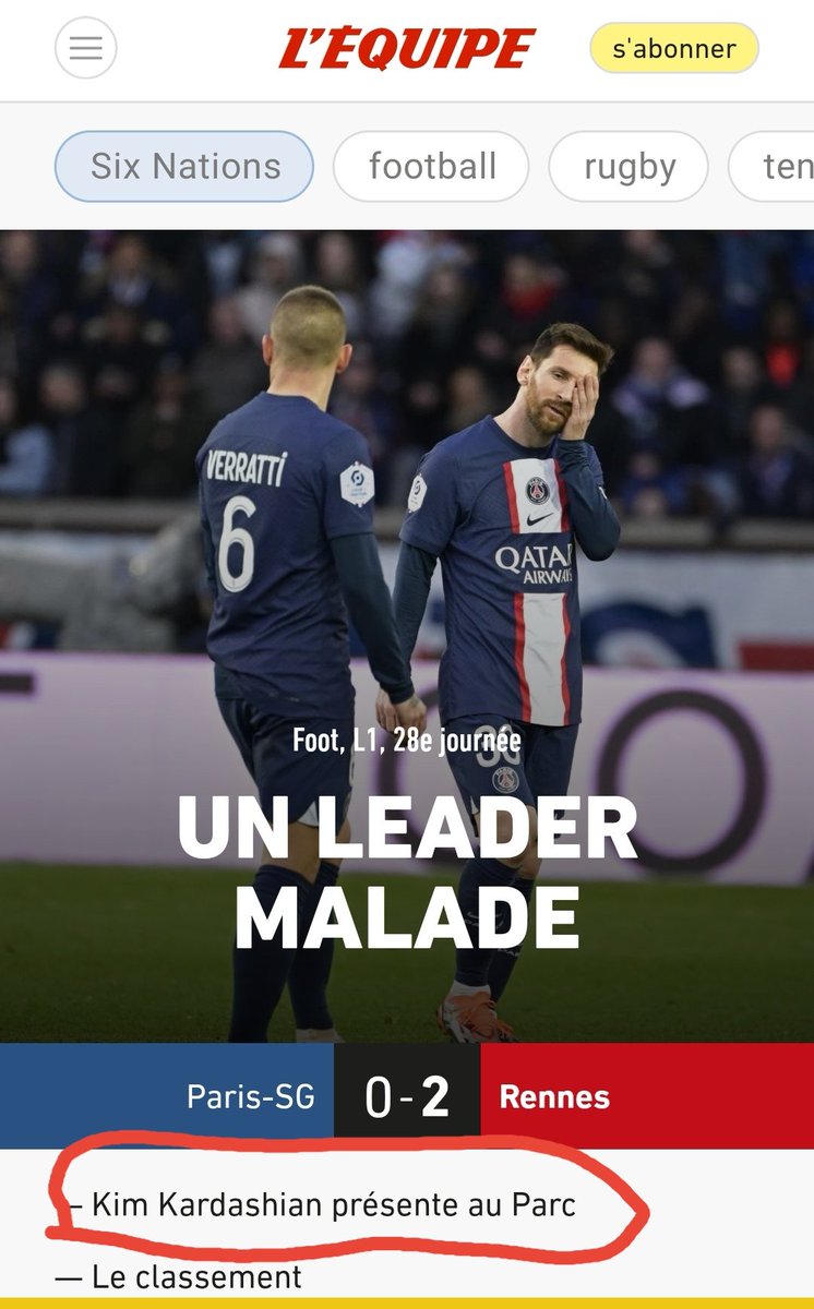 Julien5Muller's tweet photo. Tellement représentatif de ce qu'est devenu le sport en 2023 🤦‍♂️ https://t.co/QTavNgnskT