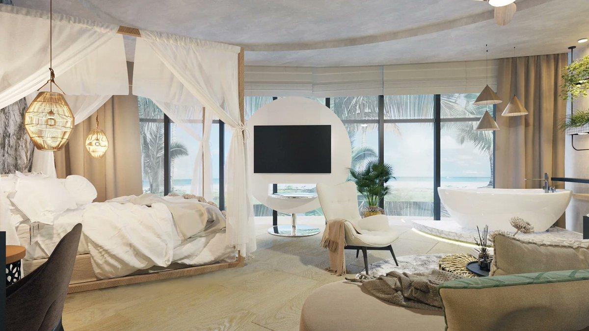 dao_realestate's tweet photo. 🔑 Superior Room with a queen-size bed and a pull-out sofa to comfortably accommodate up to 4 people.
📐Size - 58.8 sq.m
💲Full price - $136.950
🪙 Opportunity to invest - from 1% (purchase 1 NFT) = 1.370$
💹 Expected annual profit - 12-14%
#realestate #realestatedao #dao https://t.co/QF1n20IOqW