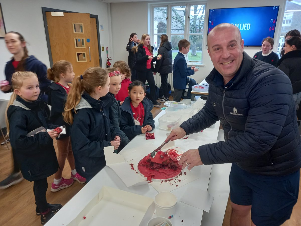 House challenge day, Mr Cruz being Paul Hollywood and raising money for charity