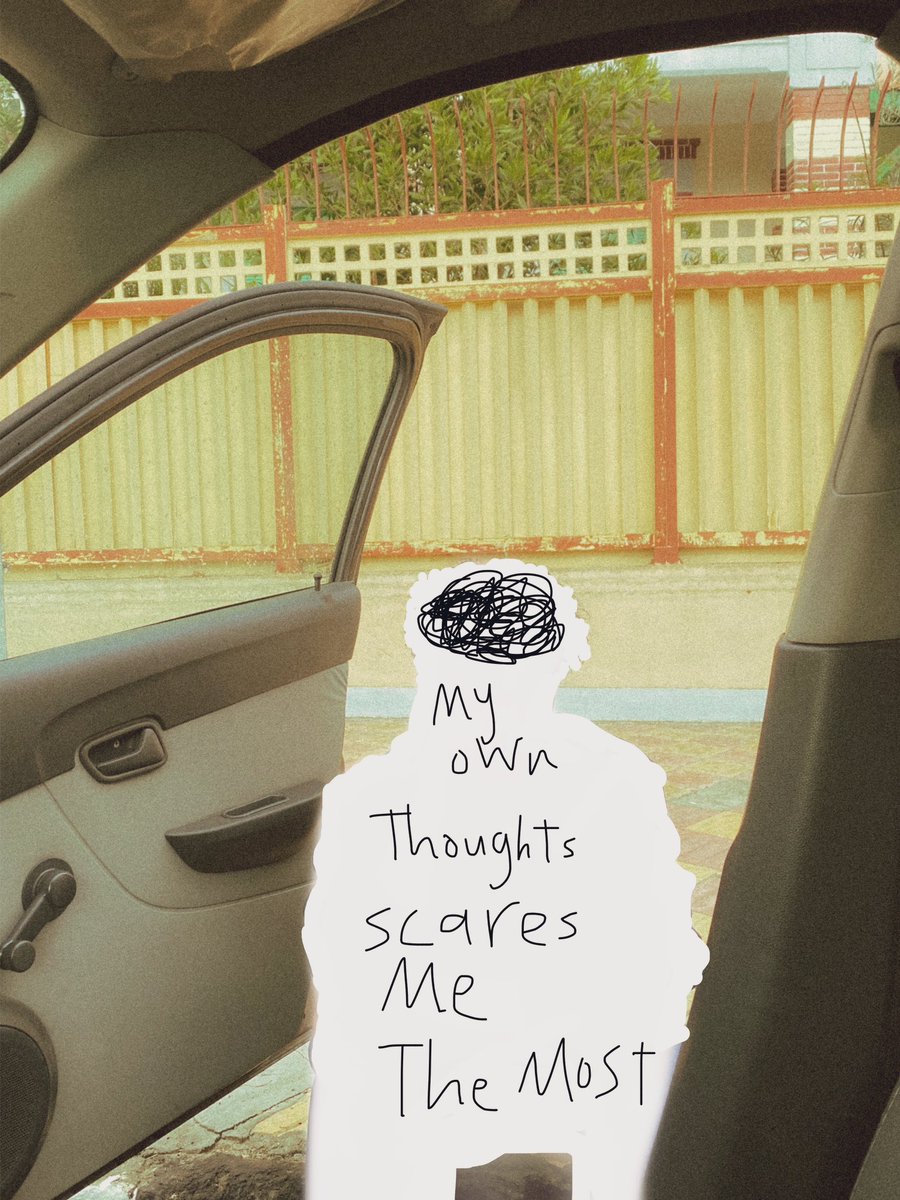 muforart's tweet photo. My own thoughts scares me the most https://t.co/MXbPPXubL6