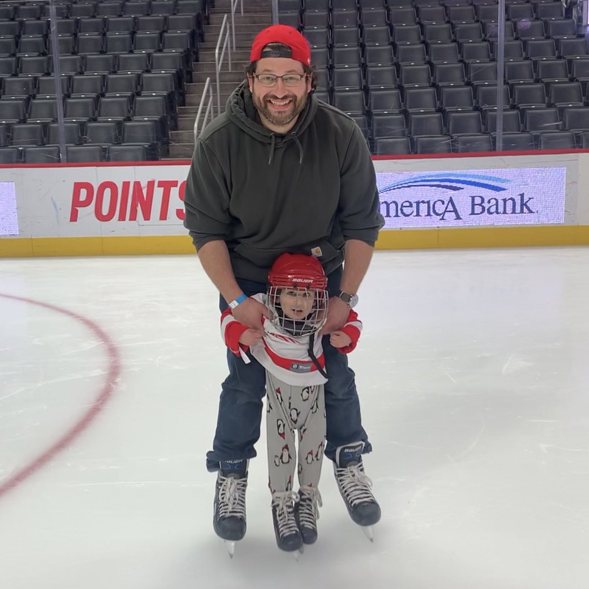 DetroitPAL's tweet photo. Thanks to @ComericaBank &amp; Black United Fund, our GREAT Skaters, their families and coaches got the opportunity to skate in the same place as the pros — at @LCArena_Detroit! 

#detroitpal https://t.co/dZoAu8UcTx