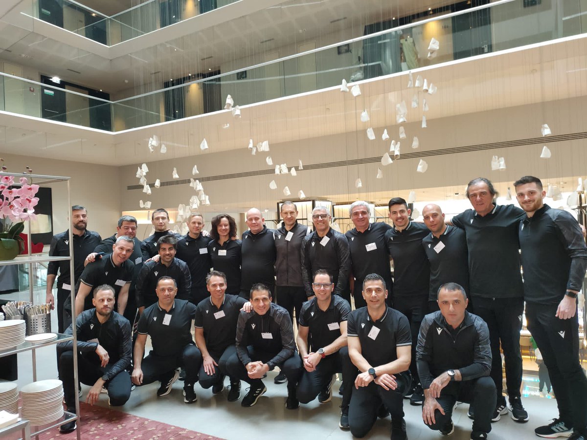 A pleasure to participate on my first UEFA live referee fitness coach NA seminar.