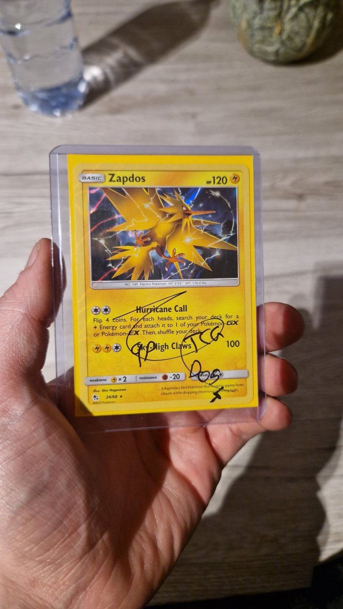 I want to give a shout-out to <a href="/zapdostcg/">ZapdosTCG</a> for all the crazy fun adventures. The countless tips and training. The amount of support he puts in his team/friends. And for making this game more than just tcg. Thanks for everything you've done! This signed card is a memory piece. ⚡️⚡️